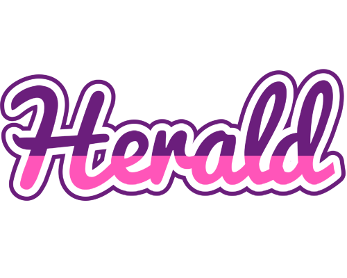 Herald cheerful logo
