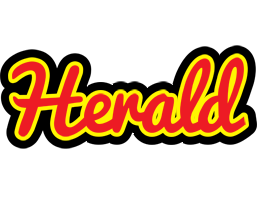 Herald fireman logo