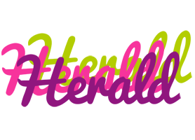 Herald flowers logo