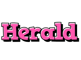 Herald girlish logo