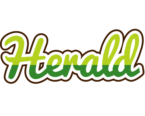 Herald golfing logo