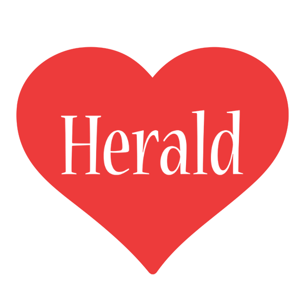 Herald love logo