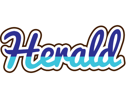 Herald raining logo