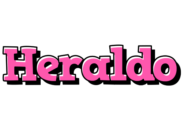 Heraldo girlish logo