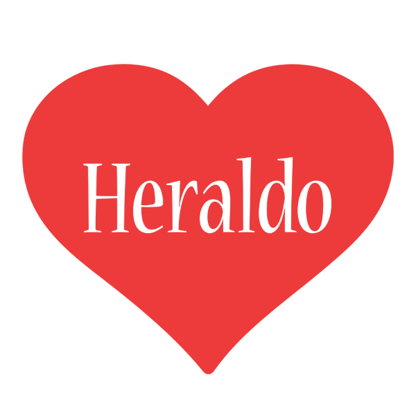Heraldo love logo