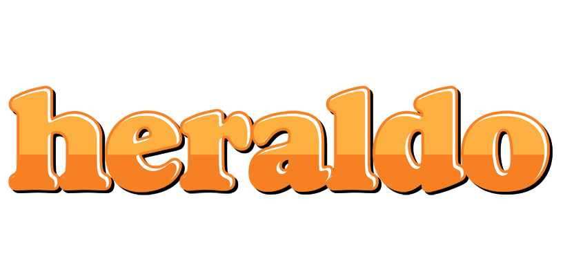 Heraldo orange logo
