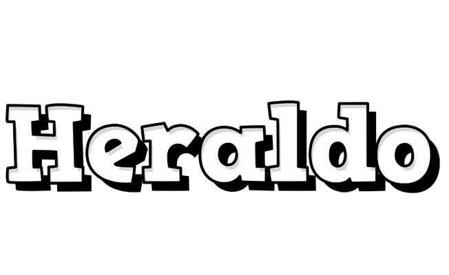 Heraldo snowing logo