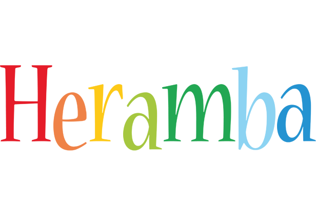 Heramba birthday logo