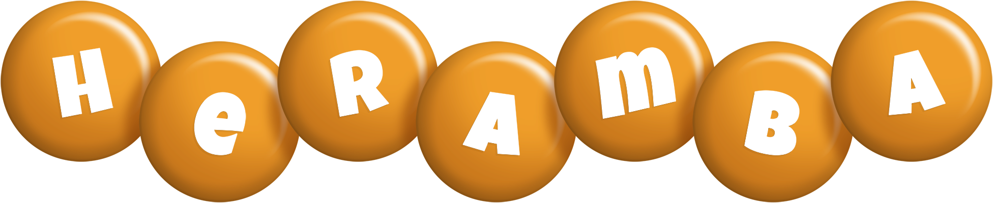 Heramba candy-orange logo