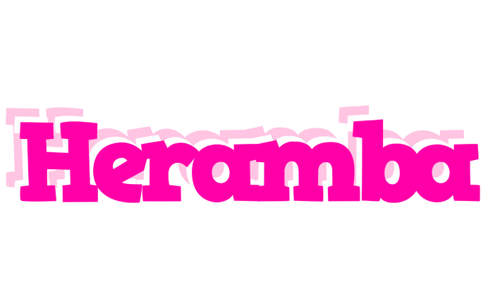 Heramba dancing logo