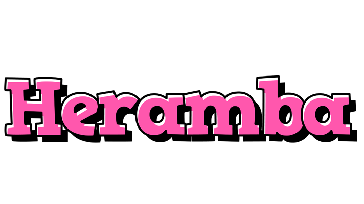 Heramba girlish logo