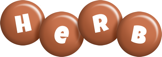 Herb candy-brown logo
