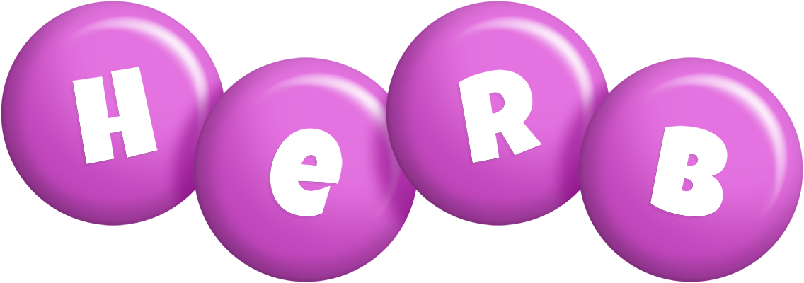 Herb candy-purple logo