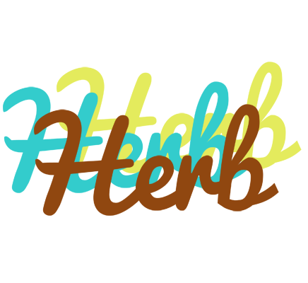 Herb cupcake logo