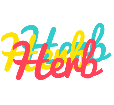 Herb disco logo