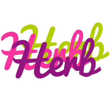 Herb flowers logo