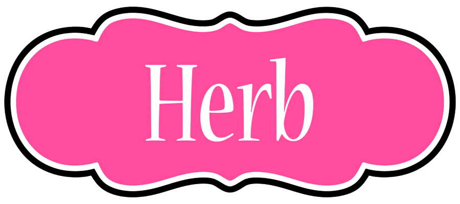 Herb invitation logo