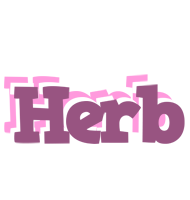 Herb relaxing logo