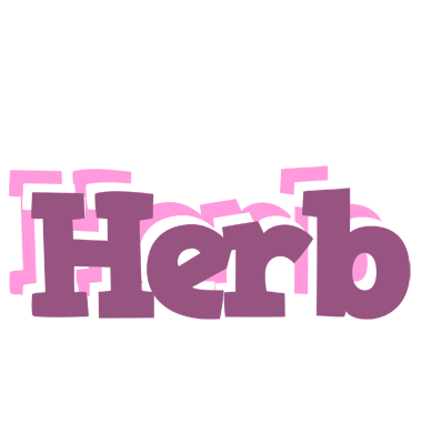 Herb relaxing logo