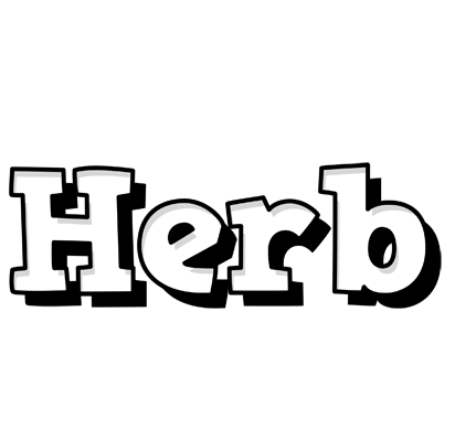 Herb snowing logo