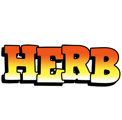 Herb sunset logo