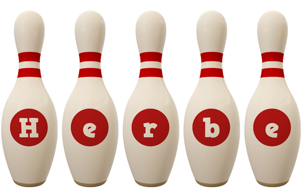 Herbe bowling-pin logo