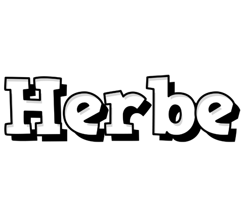 Herbe snowing logo