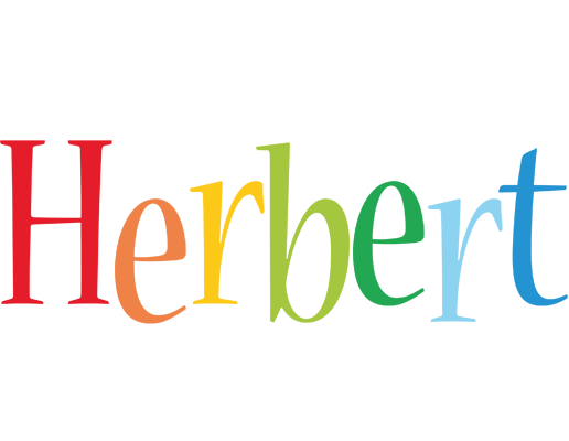 Herbert birthday logo