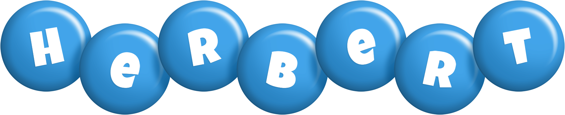 Herbert candy-blue logo