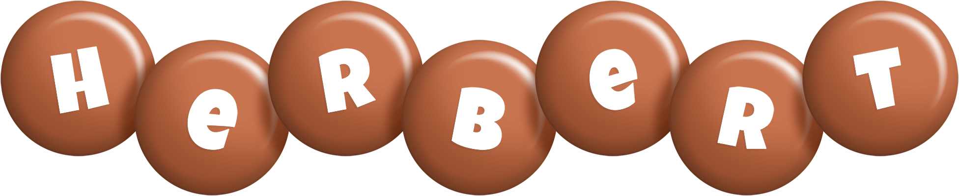 Herbert candy-brown logo