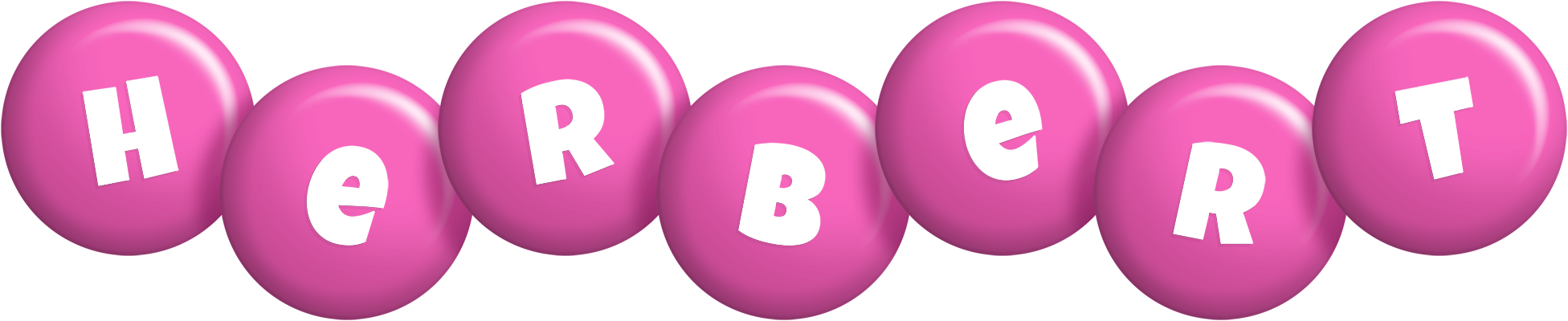 Herbert candy-pink logo