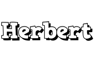 Herbert snowing logo