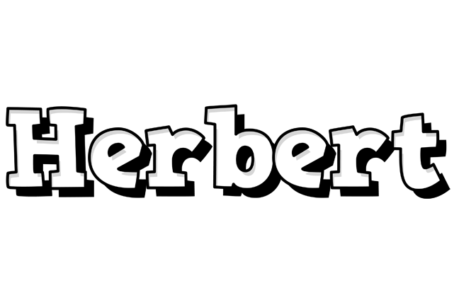 Herbert snowing logo