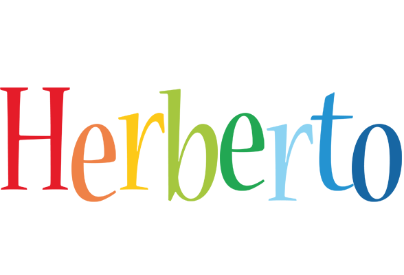 Herberto birthday logo