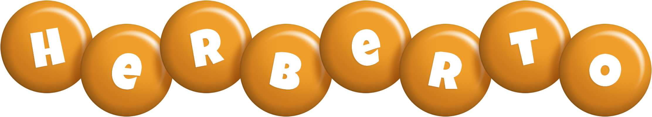 Herberto candy-orange logo