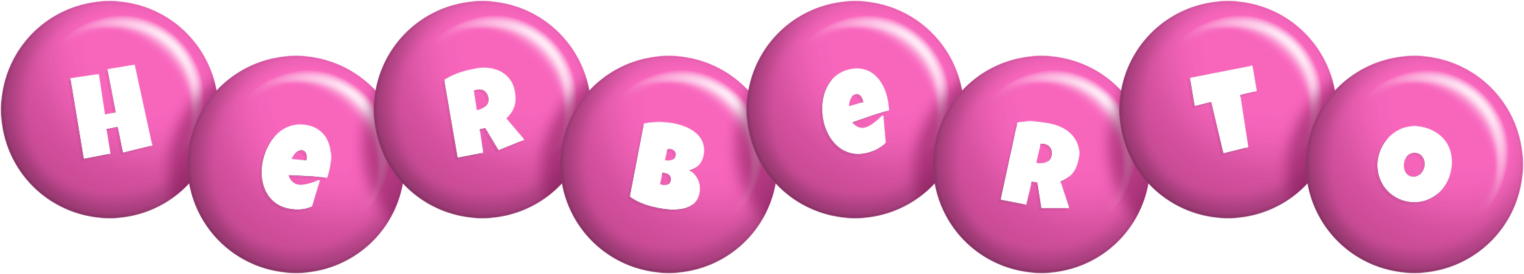 Herberto candy-pink logo