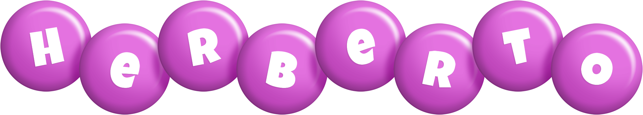 Herberto candy-purple logo
