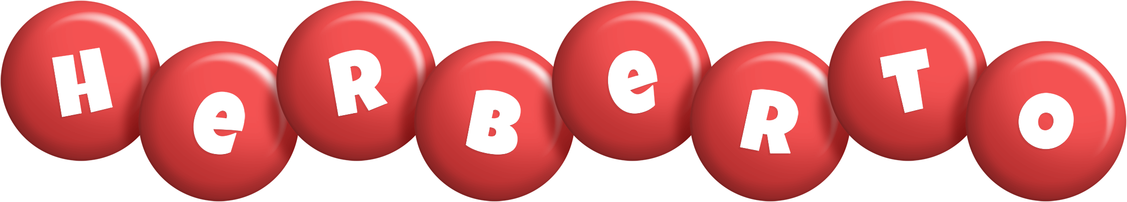 Herberto candy-red logo