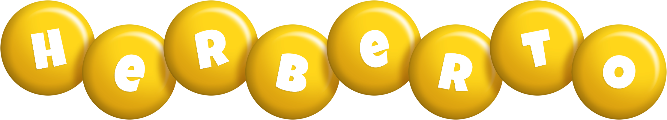 Herberto candy-yellow logo