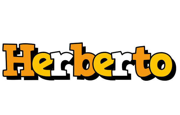 Herberto cartoon logo