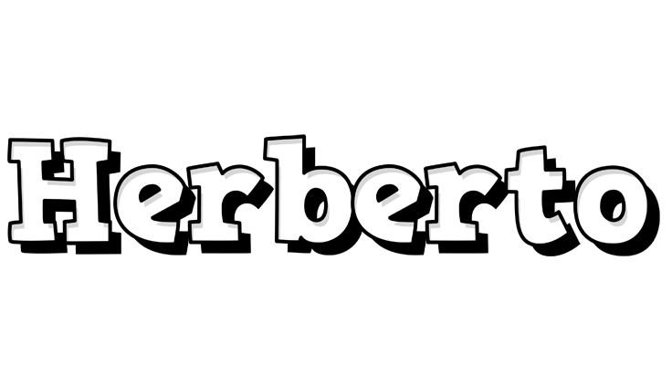 Herberto snowing logo