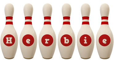 Herbie bowling-pin logo