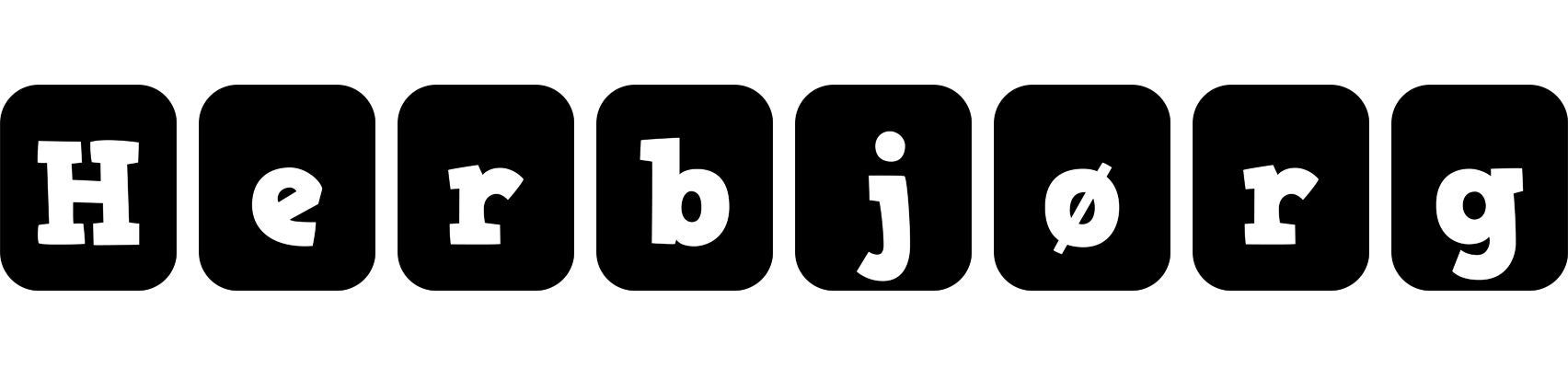 Herbjørg box logo