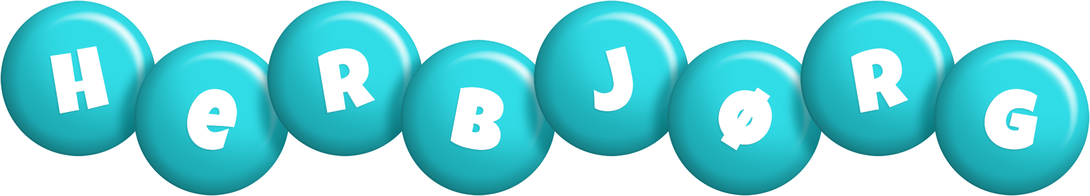 Herbjørg candy-azur logo