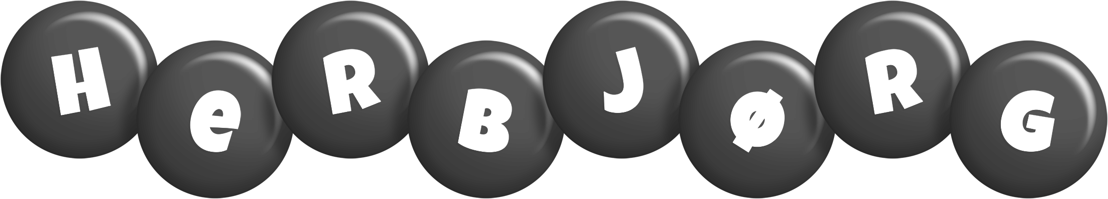 Herbjørg candy-black logo