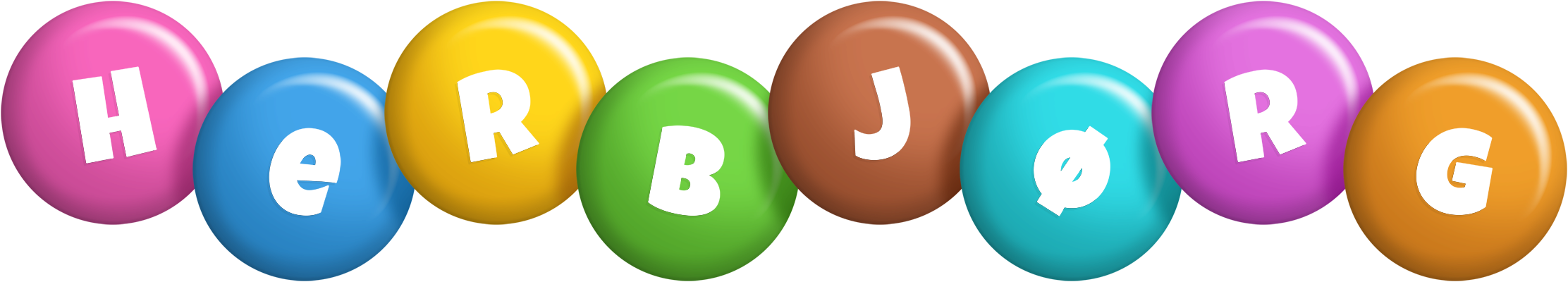 Herbjørg candy logo