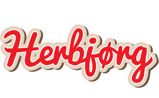 Herbjørg chocolate logo
