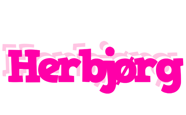 Herbjørg dancing logo