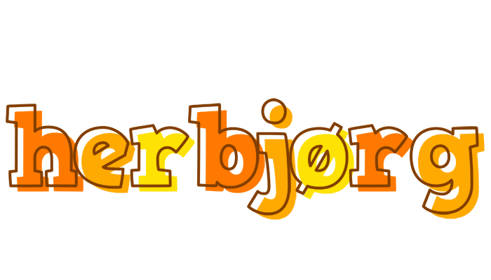 Herbjørg desert logo