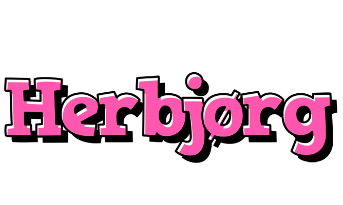 Herbjørg girlish logo